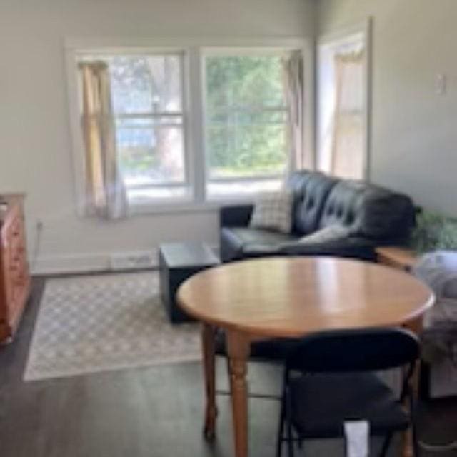 421 8th St, Cloquet, MN 55720 - dining space featuring wood finished floors