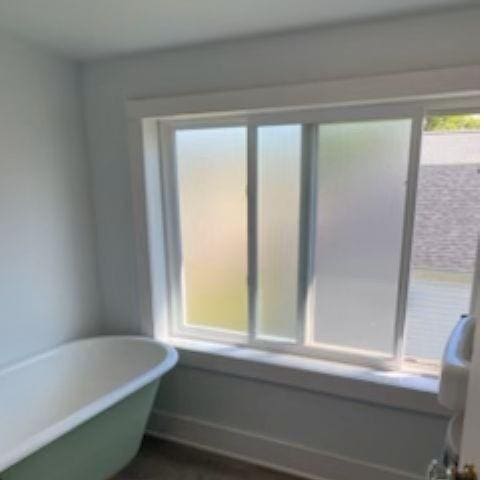 421 8th St, Cloquet, MN 55720 - bathroom with a freestanding tub