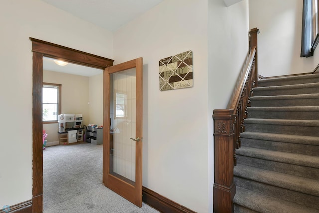 51 6th Ave N, Fargo, ND 58102 - stairs with carpet