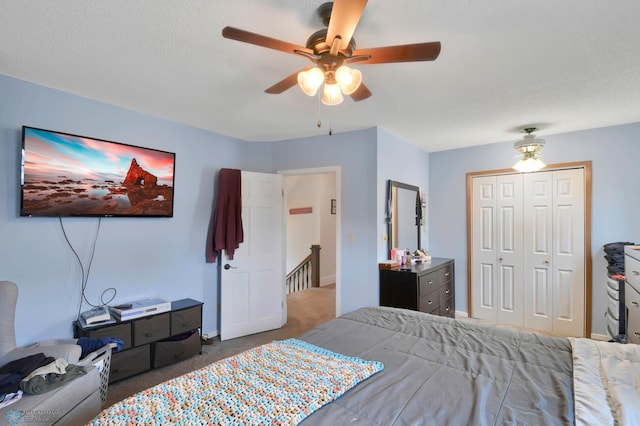 51 6th Ave N, Fargo, ND 58102 - carpeted bedroom featuring a closet and ceiling fan