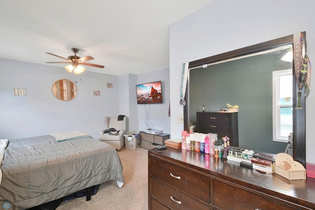 51 6th Ave N, Fargo, ND 58102 - bedroom with light carpet and ceiling fan