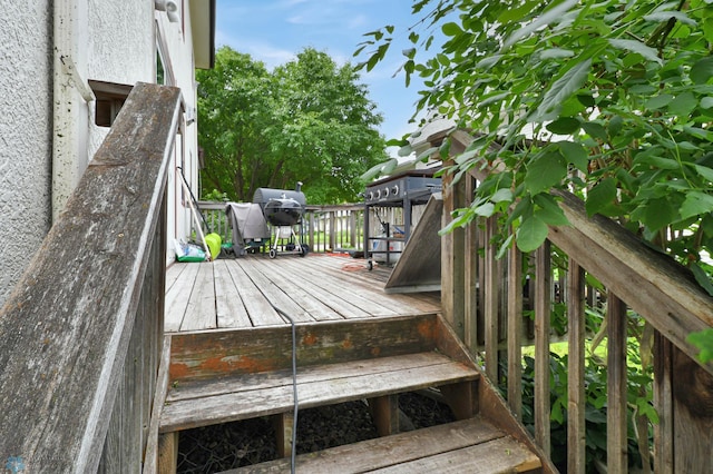 51 6th Ave N, Fargo, ND 58102 - deck featuring grilling area