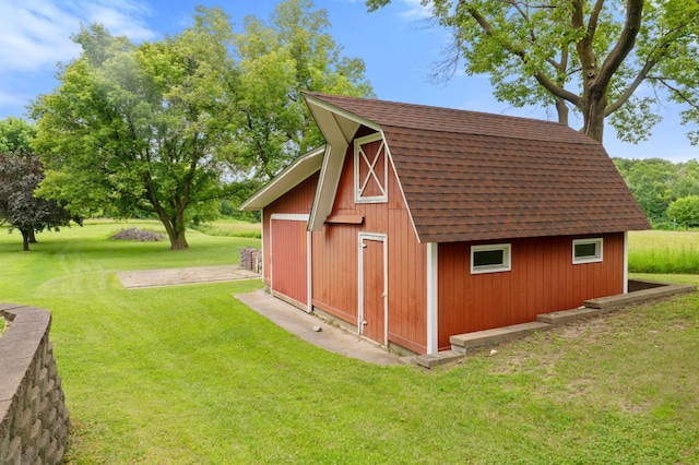 9691 Kadler Ave NE, Otsego, MN 55362 - view of barn with a lawn