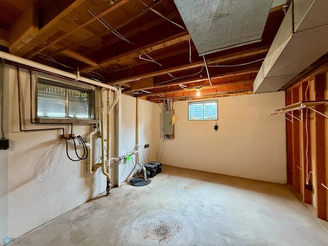 2602 Eastgate Dr S, Fargo, ND 58103 - below grade area featuring electric panel