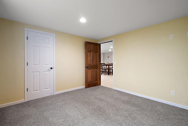 4407 Curve Ave, Edina, MN 55424 - unfurnished bedroom featuring carpet floors and recessed lighting