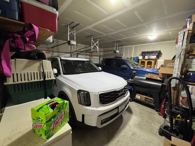 1420 4th St SW, Wadena, MN 56482 - garage with a garage door opener