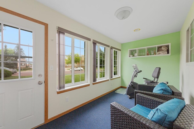 114 Oxford Path, Mankato, MN 56001 - sunroom with healthy amount of natural light and carpet