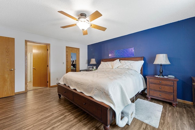 114 Oxford Path, Mankato, MN 56001 - bedroom featuring wood finished floors and ceiling fan
