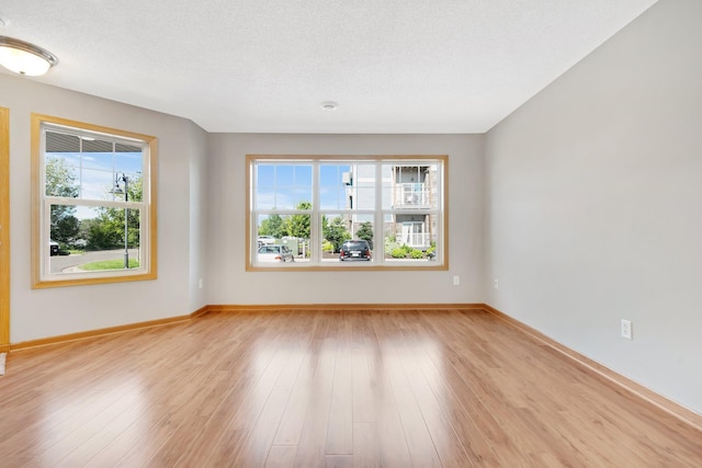 4715 Wyngate Blvd, Forest Lake, MN 55025 - spare room with light wood-style flooring and a textured ceiling