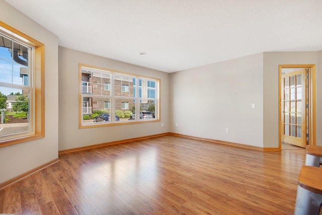 4715 Wyngate Blvd, Forest Lake, MN 55025 - empty room with baseboards and light wood finished floors