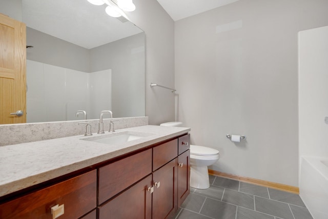 4715 Wyngate Blvd, Forest Lake, MN 55025 - bathroom with vanity and tile patterned flooring