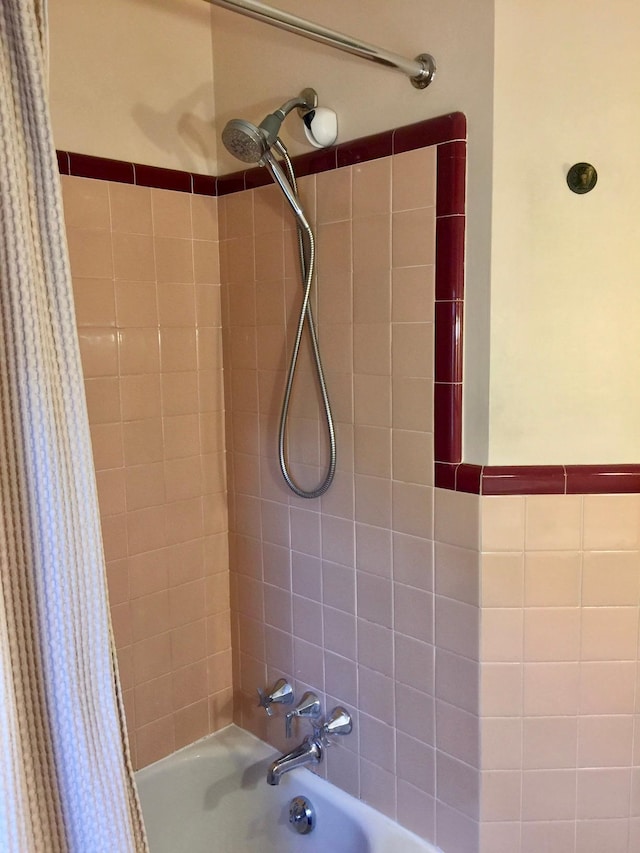 5505 Morgan Ave S, Minneapolis, MN 55419 - bathroom featuring shower / tub combo with curtain
