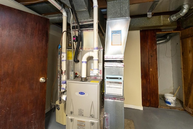 4700 Xerxes Ave N, Minneapolis, MN 55430 - utility room with heating unit