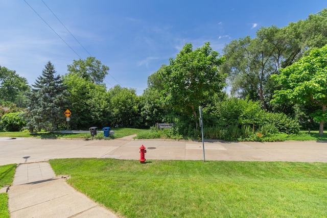 4700 Xerxes Ave N, Minneapolis, MN 55430 - view of property's community with a yard and view of wooded area