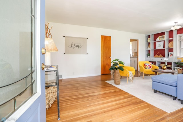 414 21st Ave N, Fargo, ND 58102 - living room featuring light wood finished floors