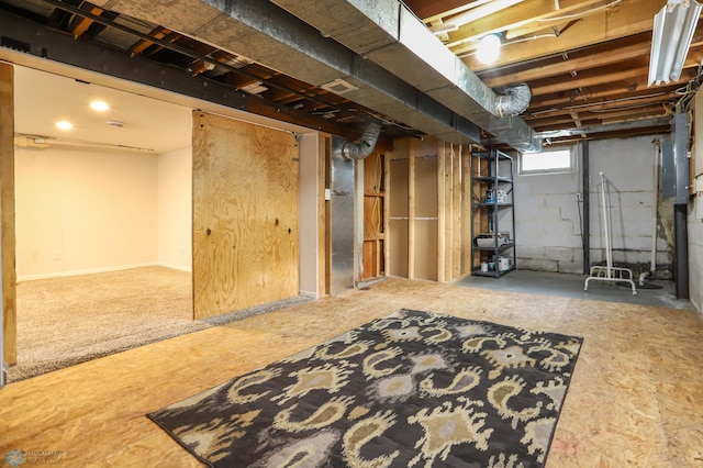 414 21st Ave N, Fargo, ND 58102 - basement with electric panel