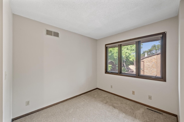 2671 Sumac Rdg, White Bear Lake, MN 55110 - empty room featuring light colored carpet and a textured ceiling