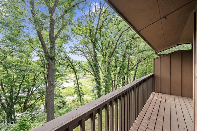 2671 Sumac Rdg, White Bear Lake, MN 55110 - view of wooden terrace