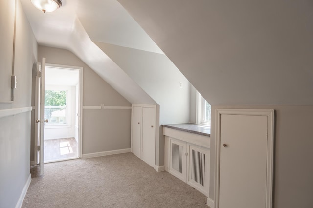 3410 Dupont Ave N, Minneapolis, MN 55412 - additional living space with lofted ceiling and light colored carpet
