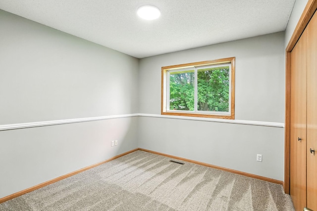 11883 Marigold Way, Lindstrom, MN 55045 - unfurnished bedroom with a closet, carpet flooring, and a textured ceiling