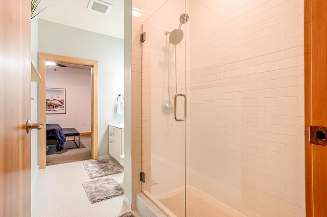 521 2nd St SE Unit 307, Minneapolis, MN 55414 - bathroom with a stall shower