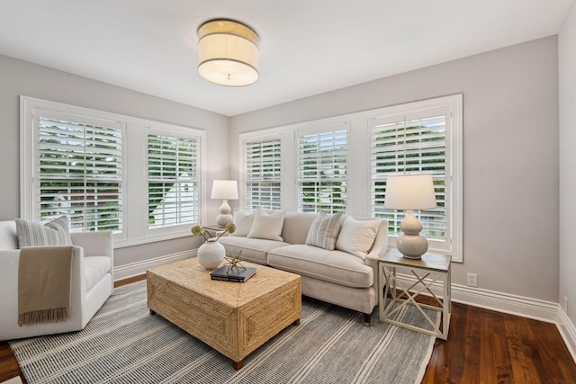 4622 Drexel Ave, Edina, MN 55424 - living area with baseboards and wood finished floors
