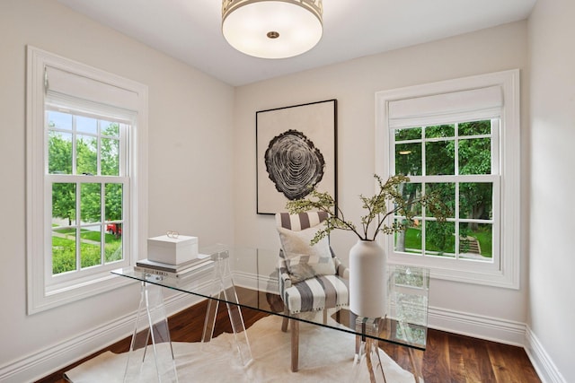 4622 Drexel Ave, Edina, MN 55424 - office with wood finished floors and baseboards