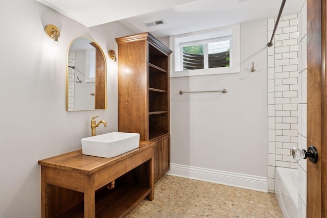 4622 Drexel Ave, Edina, MN 55424 - bathroom featuring vanity and bathtub / shower combination