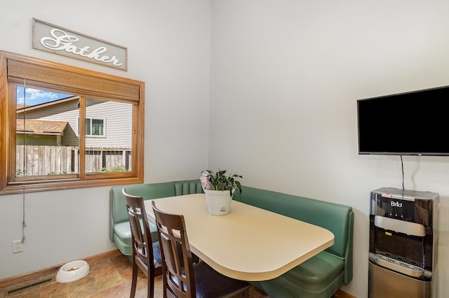 7230 Clear Rdg, Centerville, MN 55038 - dining space featuring baseboards and heating unit