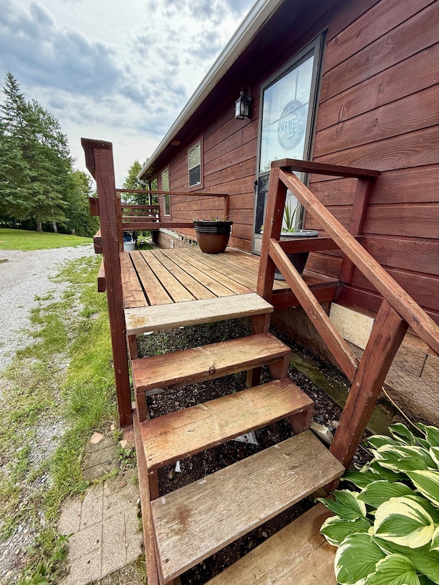 656 22nd Ave NW, Baudette Twp, MN 56623 - view of deck