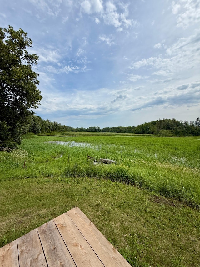 656 22nd Ave NW, Baudette Twp, MN 56623 - view of yard with a water view