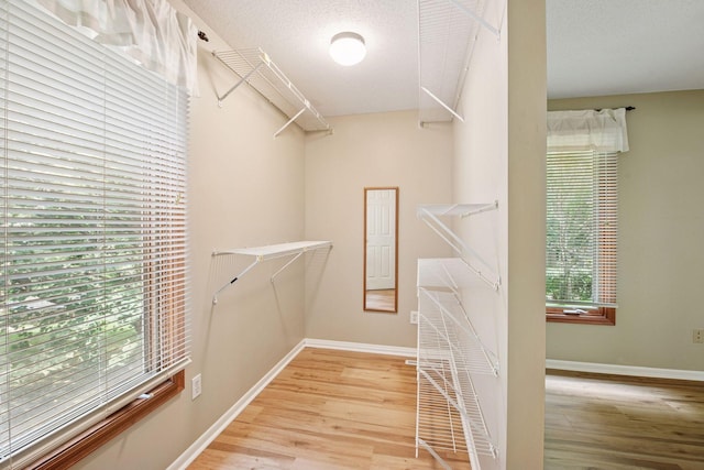 14170 Westridge Dr, Eden Prairie, MN 55347 - spacious closet featuring light wood-type flooring