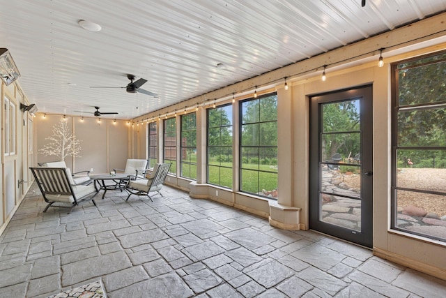 549 Vicki Ln, Shoreview, MN 55126 - sunroom / solarium with stone flooring