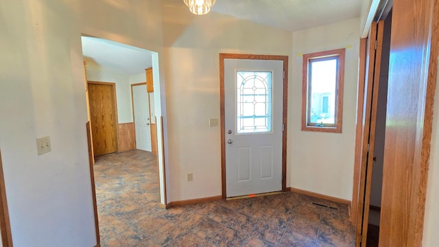 9136 Windsor Ter, Brooklyn Park, MN 55443 - foyer with baseboards