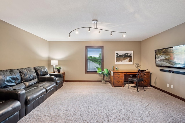 7461 Merrimac Ln N, Maple Grove, MN 55311 - office area featuring light carpet and baseboards