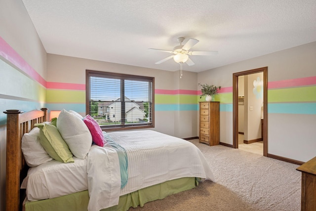 7461 Merrimac Ln N, Maple Grove, MN 55311 - carpeted bedroom featuring baseboards and a ceiling fan