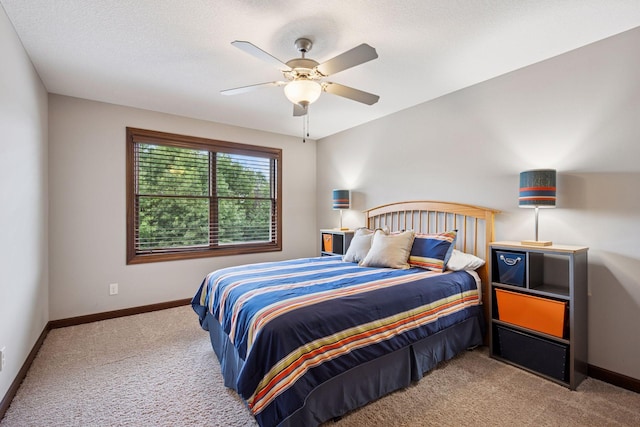 7461 Merrimac Ln N, Maple Grove, MN 55311 - bedroom with carpet flooring and ceiling fan