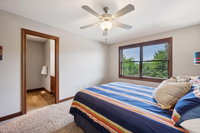 7461 Merrimac Ln N, Maple Grove, MN 55311 - carpeted bedroom featuring baseboards and a ceiling fan