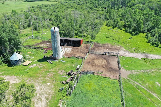 43724 County Highway 19, Blowers Twp, MN 56477 - view of rural area featuring a heavily wooded area