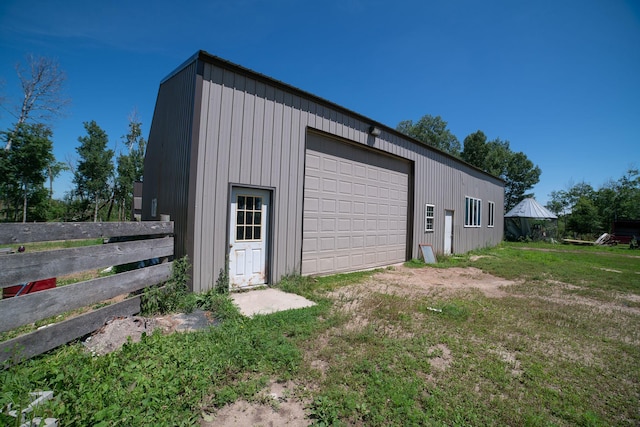 43724 County Highway 19, Blowers Twp, MN 56477 - view of detached garage