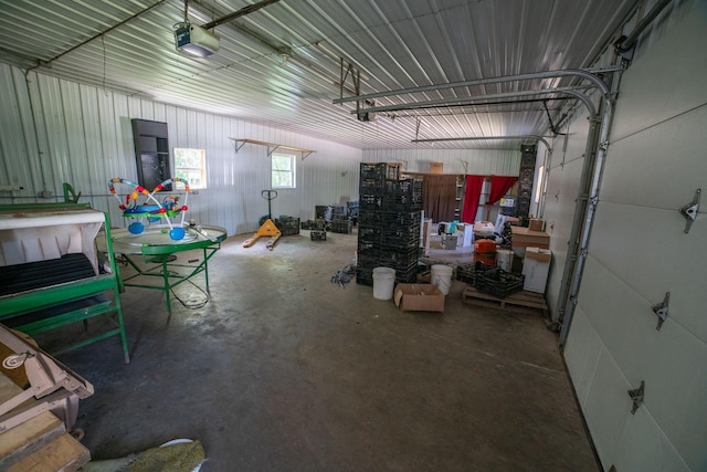 43724 County Highway 19, Blowers Twp, MN 56477 - garage with a garage door opener
