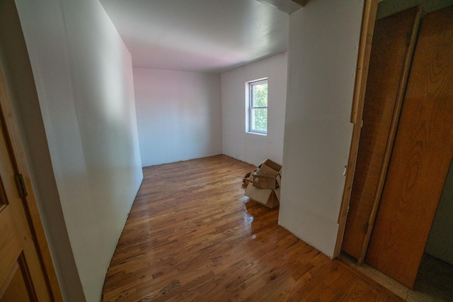 43724 County Highway 19, Blowers Twp, MN 56477 - corridor with wood finished floors