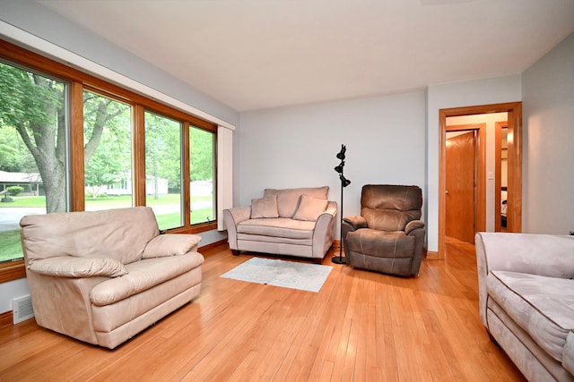 1314 Parkview Ave, Winona, MN 55987 - living room featuring light wood-style flooring
