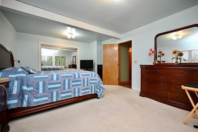 1314 Parkview Ave, Winona, MN 55987 - carpeted bedroom featuring baseboards and beam ceiling