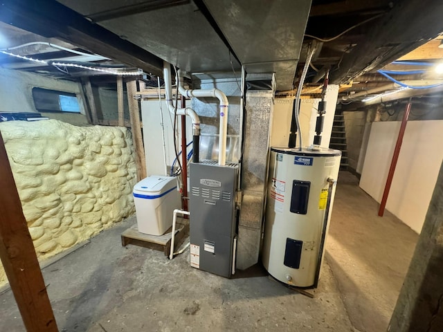 600 Gilbert Ave S, Park Rapids, MN 56470 - utilities with electric water heater and heating unit