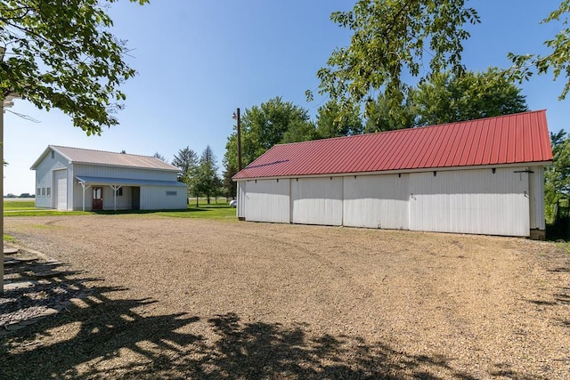 41072 280th St, Arlington Twp, MN 55307 - view of garage