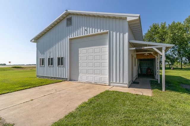 41072 280th St, Arlington Twp, MN 55307 - garage featuring a garage
