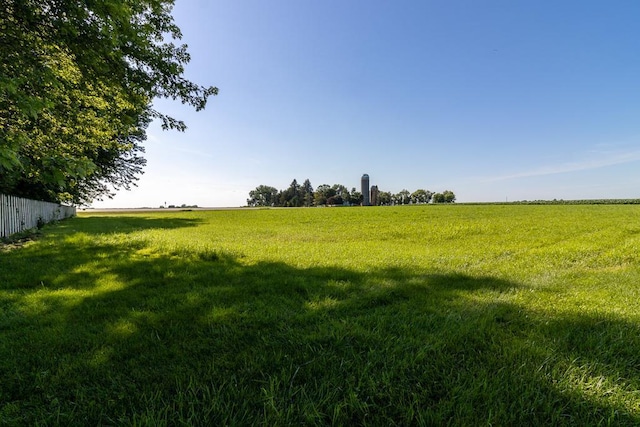 41072 280th St, Arlington Twp, MN 55307 - view of green lawn featuring a view of countryside