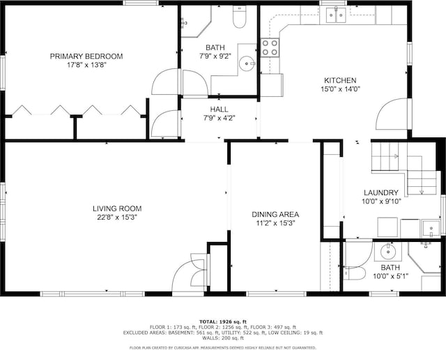 41072 280th St, Arlington Twp, MN 55307 - view of property floor plan
