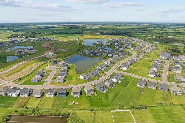 5027 Jansen Ave NE, Saint Michael, MN 55376 - aerial view of residential area featuring a large body of water